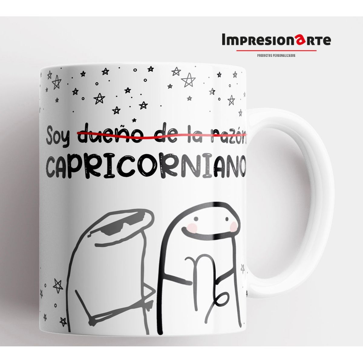 IMPRESIONARTE - Taza Horoscopo Capricornio - Original