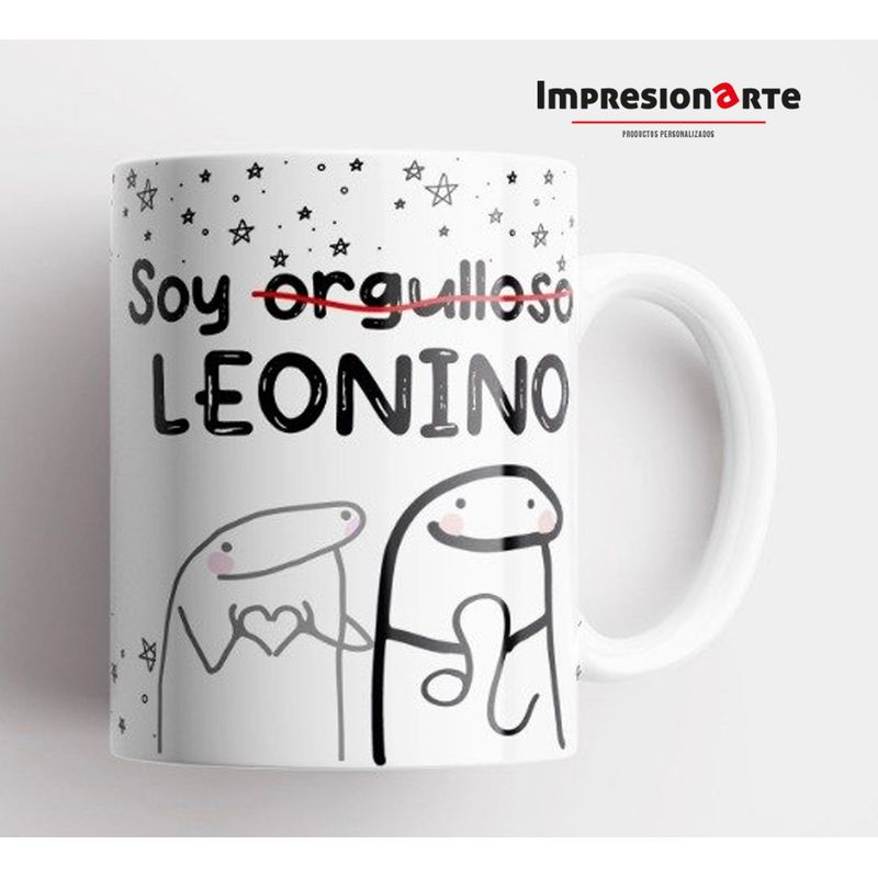 IMPRESIONARTE - Taza Horoscopo Leo - Original