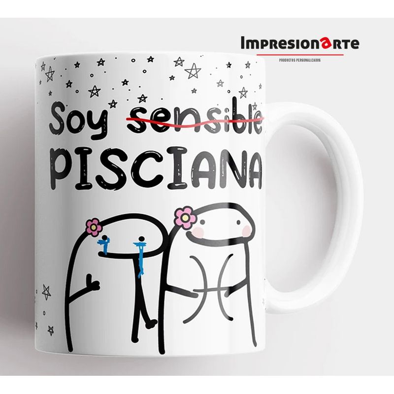 IMPRESIONARTE - Taza Horoscopo Piscis - Original