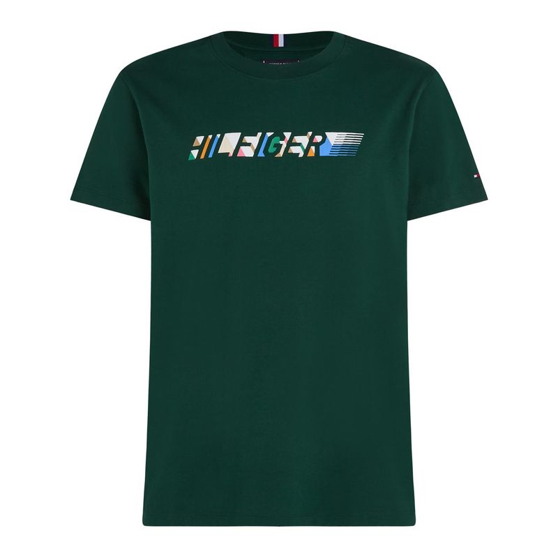 TOMMY HILFIGER - CAMISETA MULTICOLOUR HILFIGER TEE TH