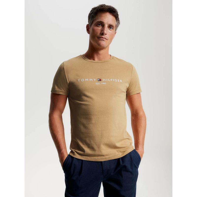 TOMMY HILFIGER - CAMISETA M/C TOMMY LOGO TEE