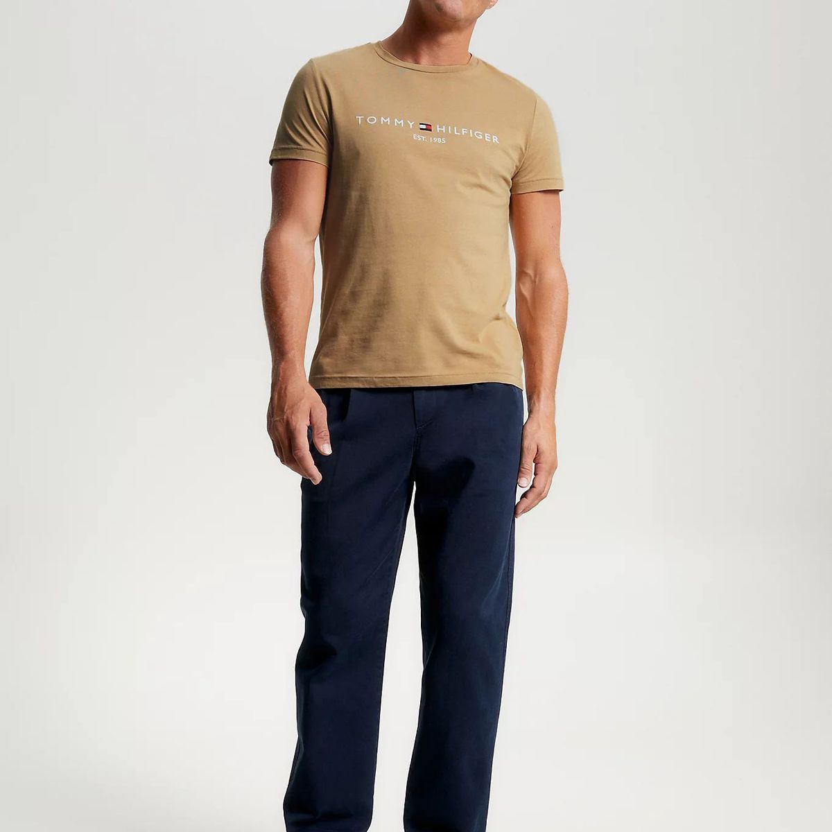 TOMMY HILFIGER - CAMISETA M/C TOMMY LOGO TEE