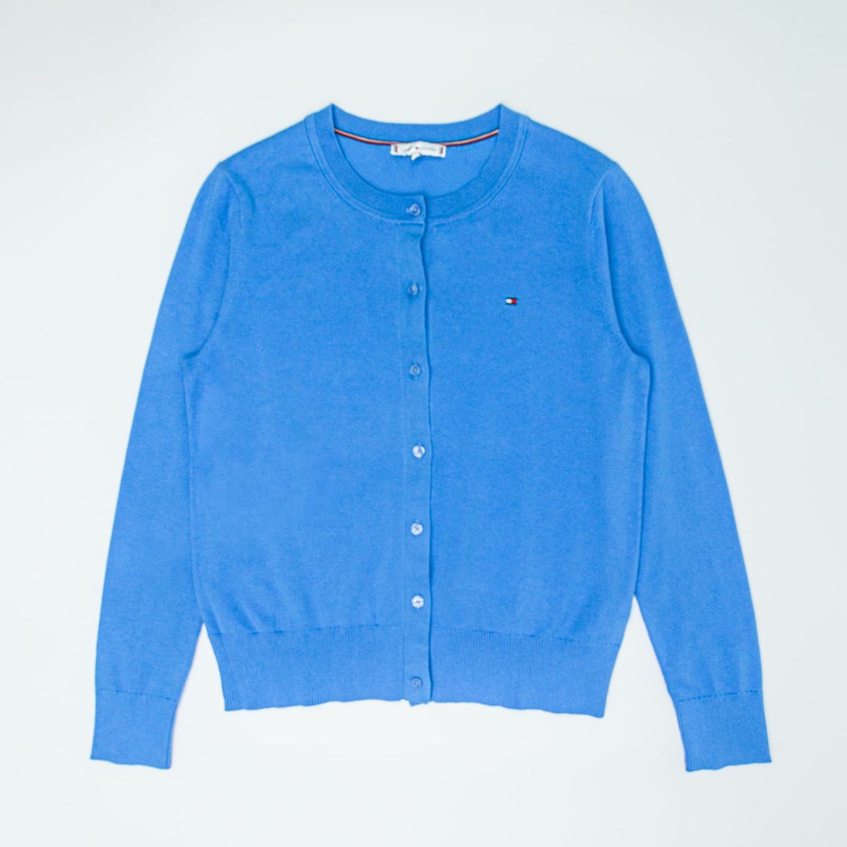 TOMMY HILFIGER - SWEATER IM ORG CO BUTTON UP CARDI