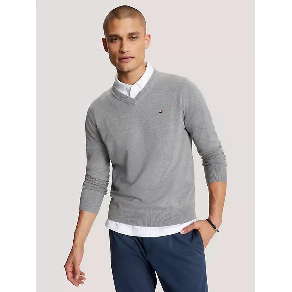 TOMMY HILFIGER - SWEATER M SYRACUSE VNECK SWEATER