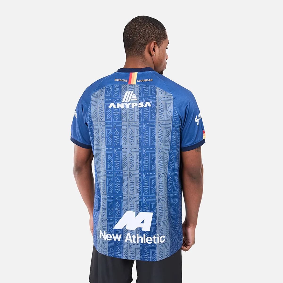NEW ATHLETIC - Camiseta Alterna Chankas 2024 Azul Hombre