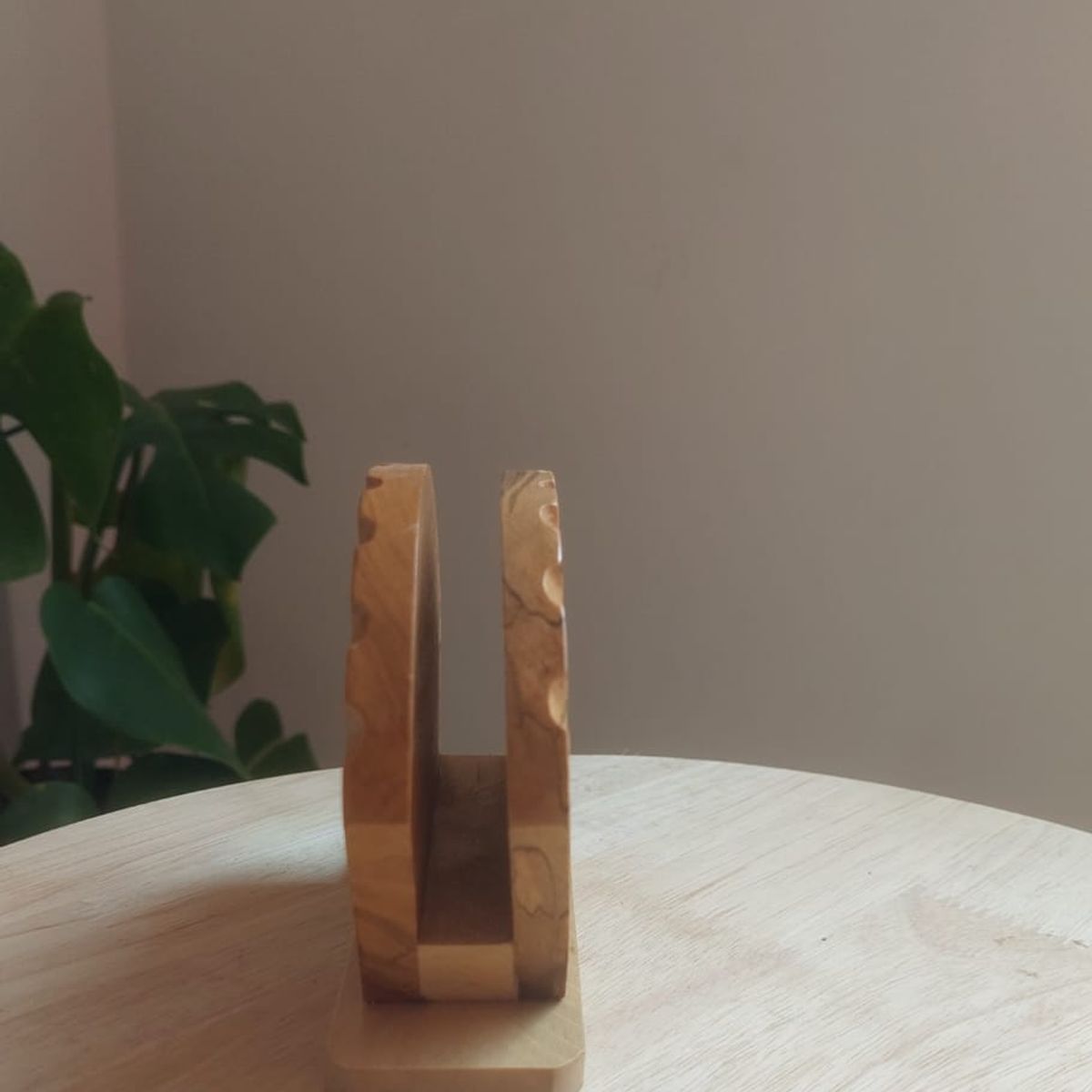 GENERICO - Servilletero de Madera 13x4x10 cm