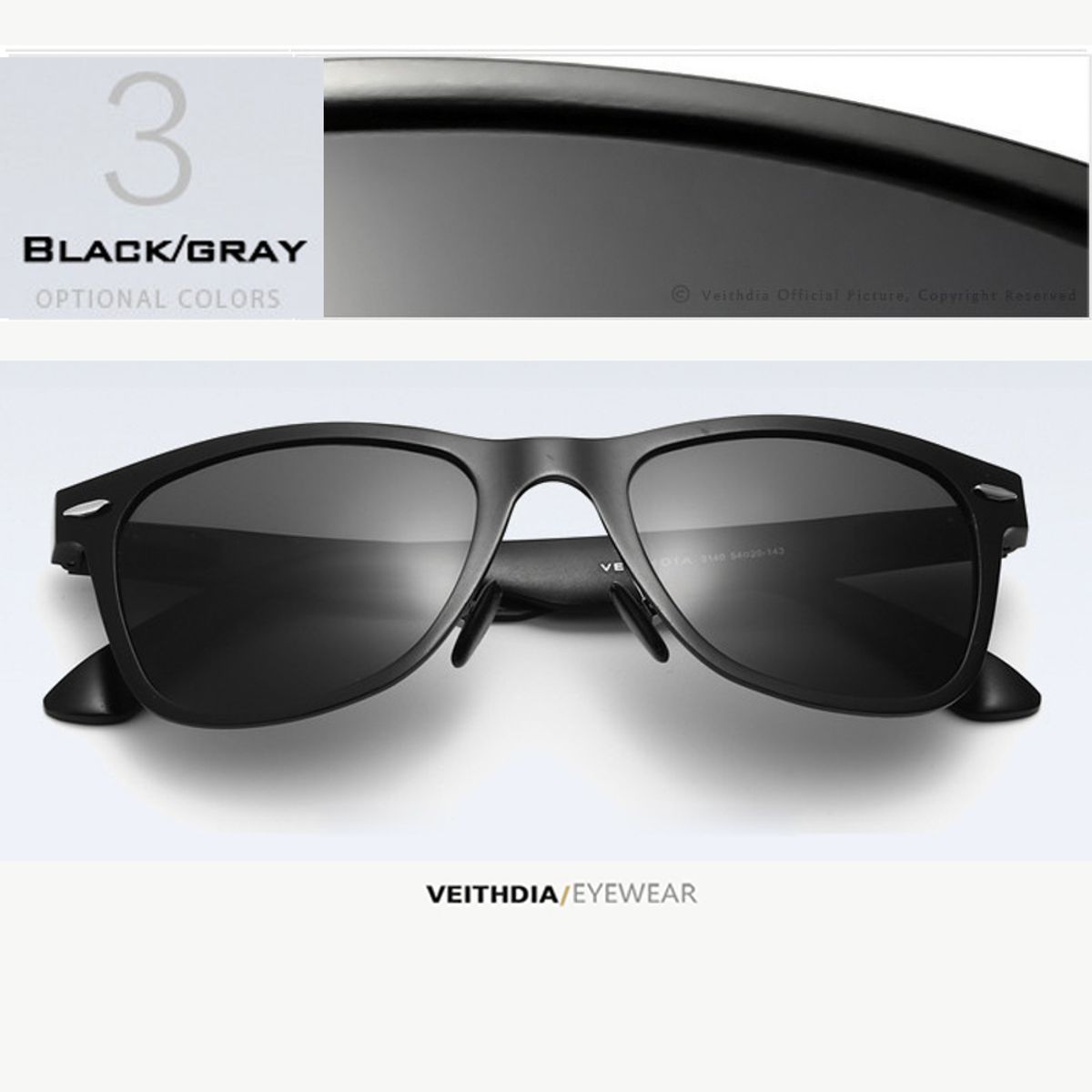 VEITHDIA - Lentes de Sol VEITHDIA Sport - Polarizados - UV400