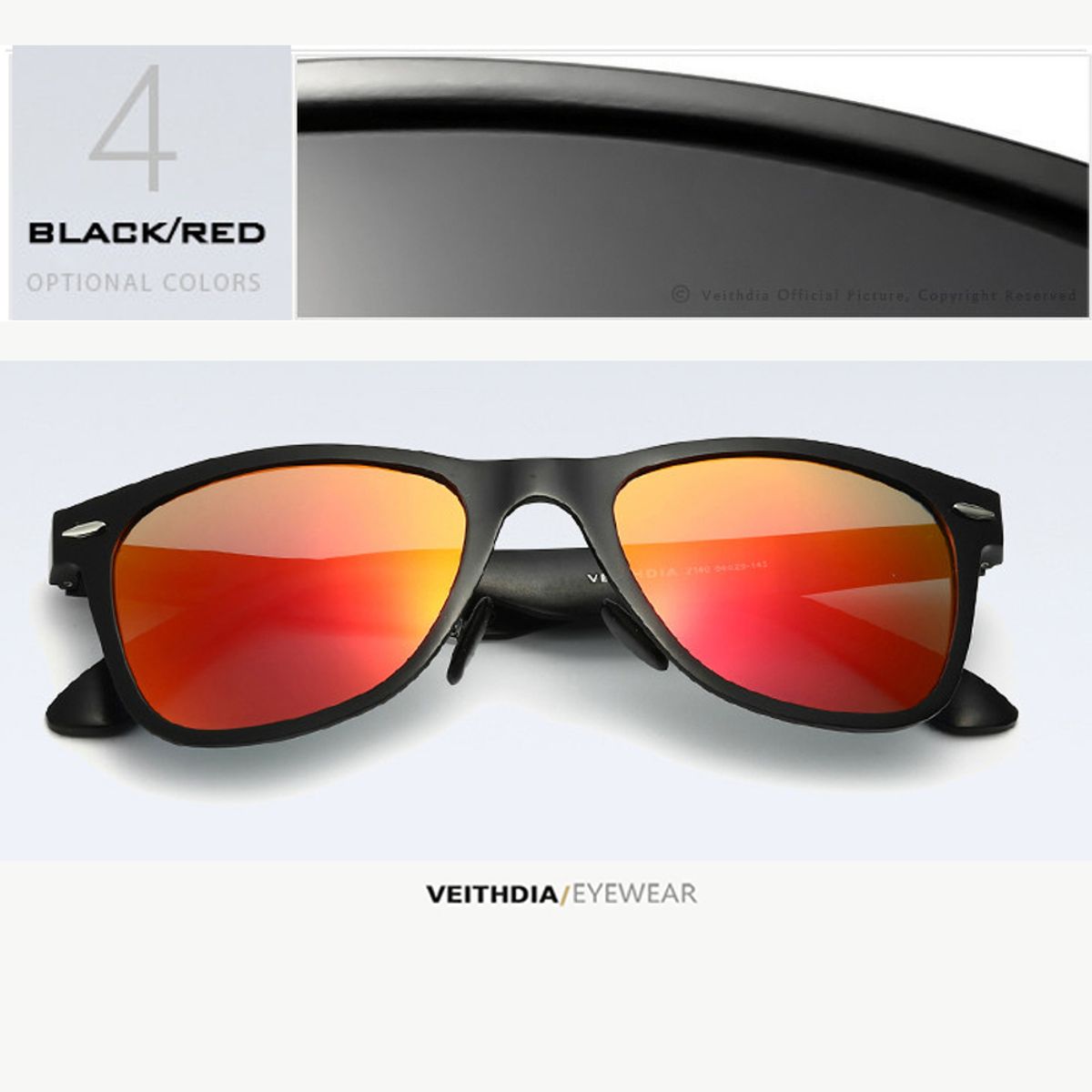 VEITHDIA - Lentes de Sol VEITHDIA Sport - Polarizados - UV400