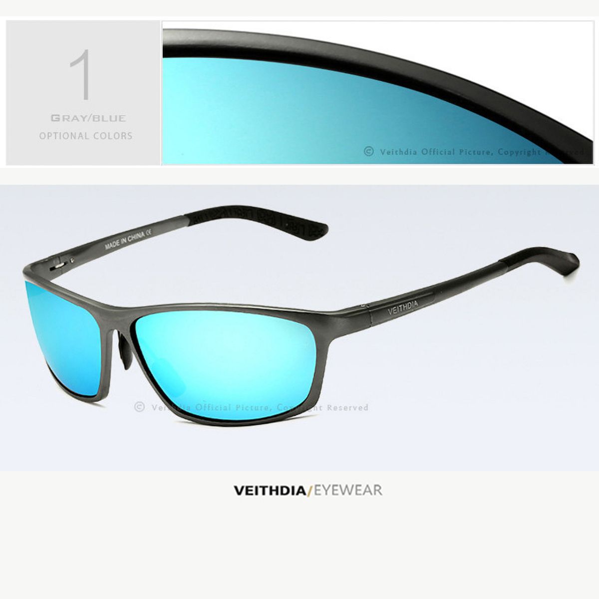 VEITHDIA - Lentes de Sol VEITHDIA Racer - Polarizados - UV400