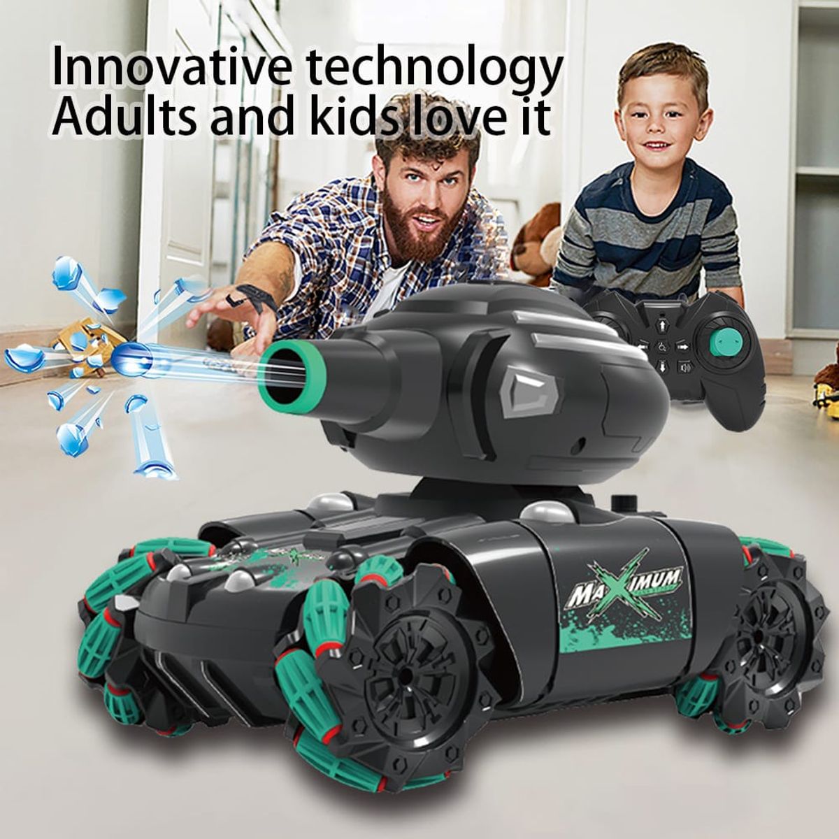 GENERICO - Carro acrobático y pulsera con Sensor inalambrico