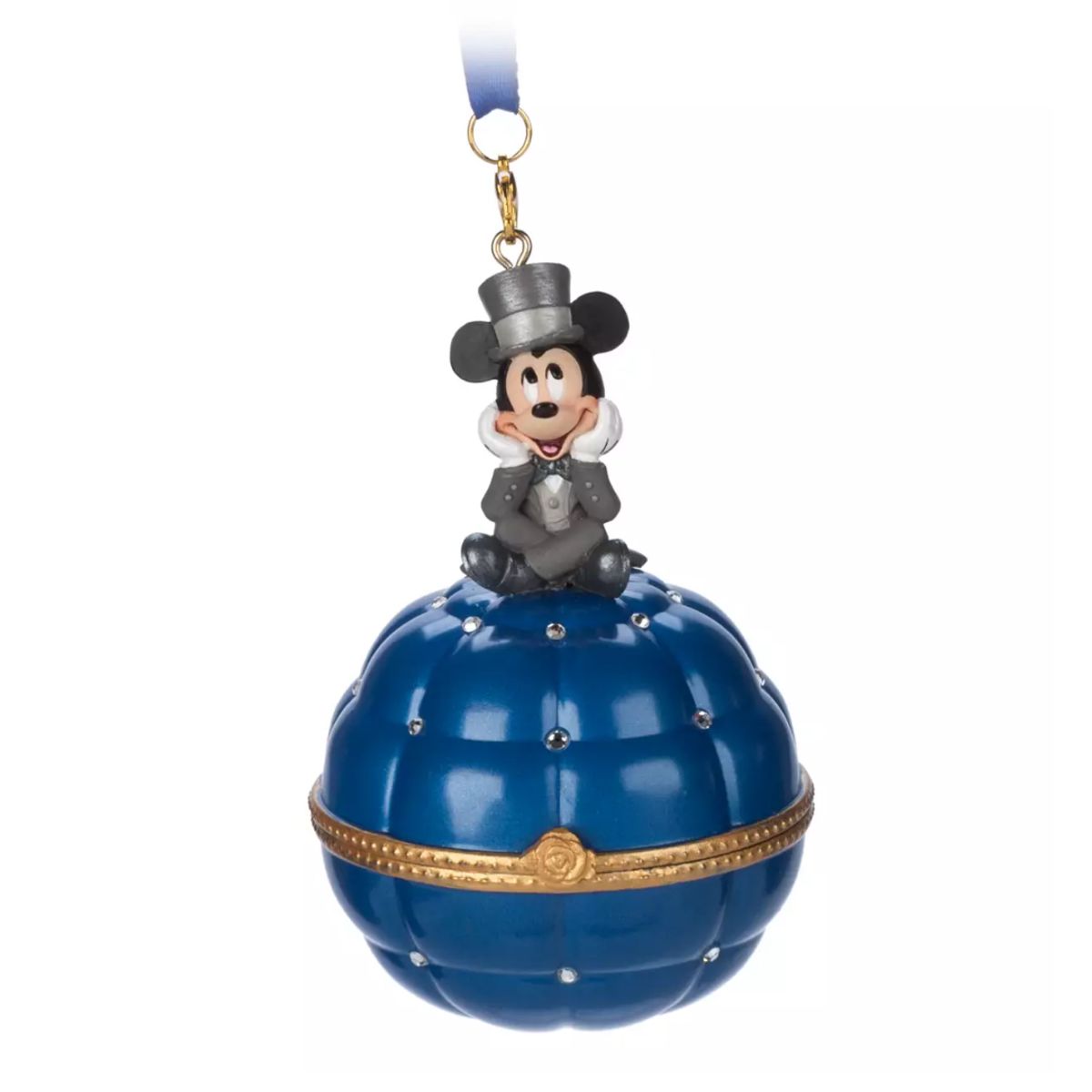 DISNEY CLASICOS - Ornamento Adorno Arbol Navidad Disney Store Compromiso Mickey Mouse