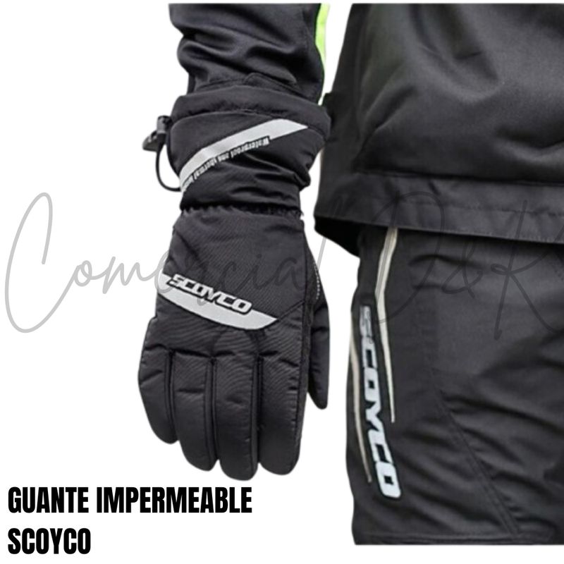 SCOYCO - GUANTES SCOYCO MC41 IMPERMEABLE MOTOCICLISTA L