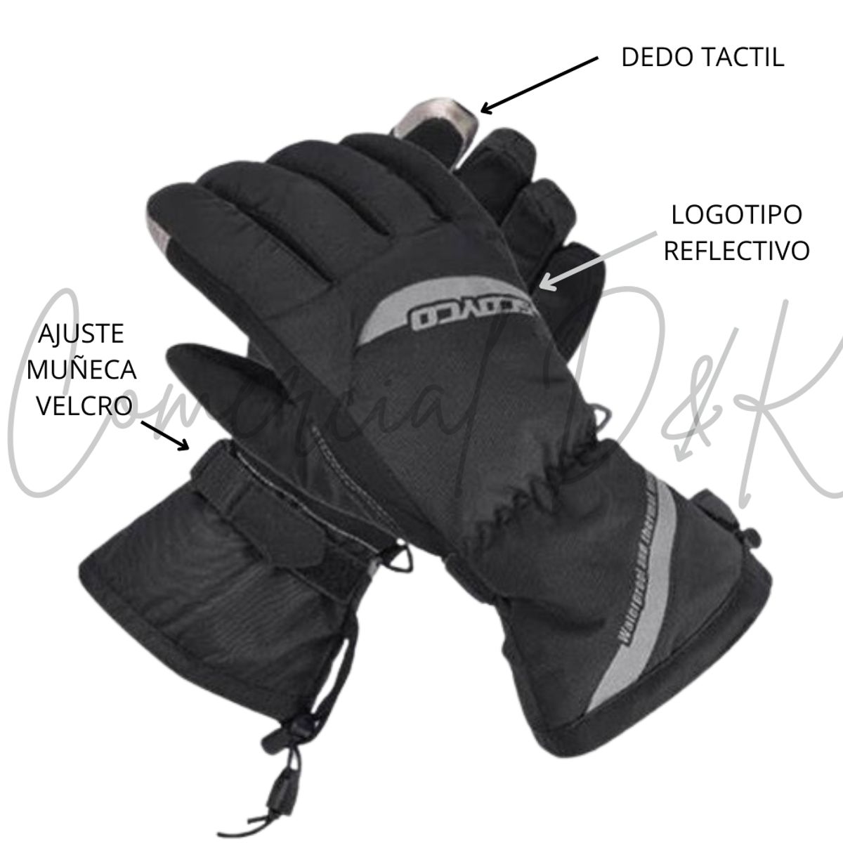 SCOYCO - GUANTES SCOYCO MC41 IMPERMEABLE MOTOCICLISTA L