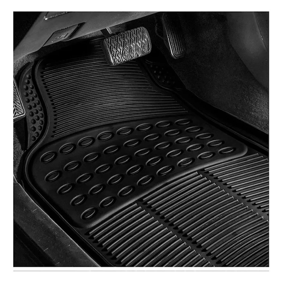 GENERICO - uego Tapete 3 Piezas Uso Rudo Autos Y Camionetas Universal