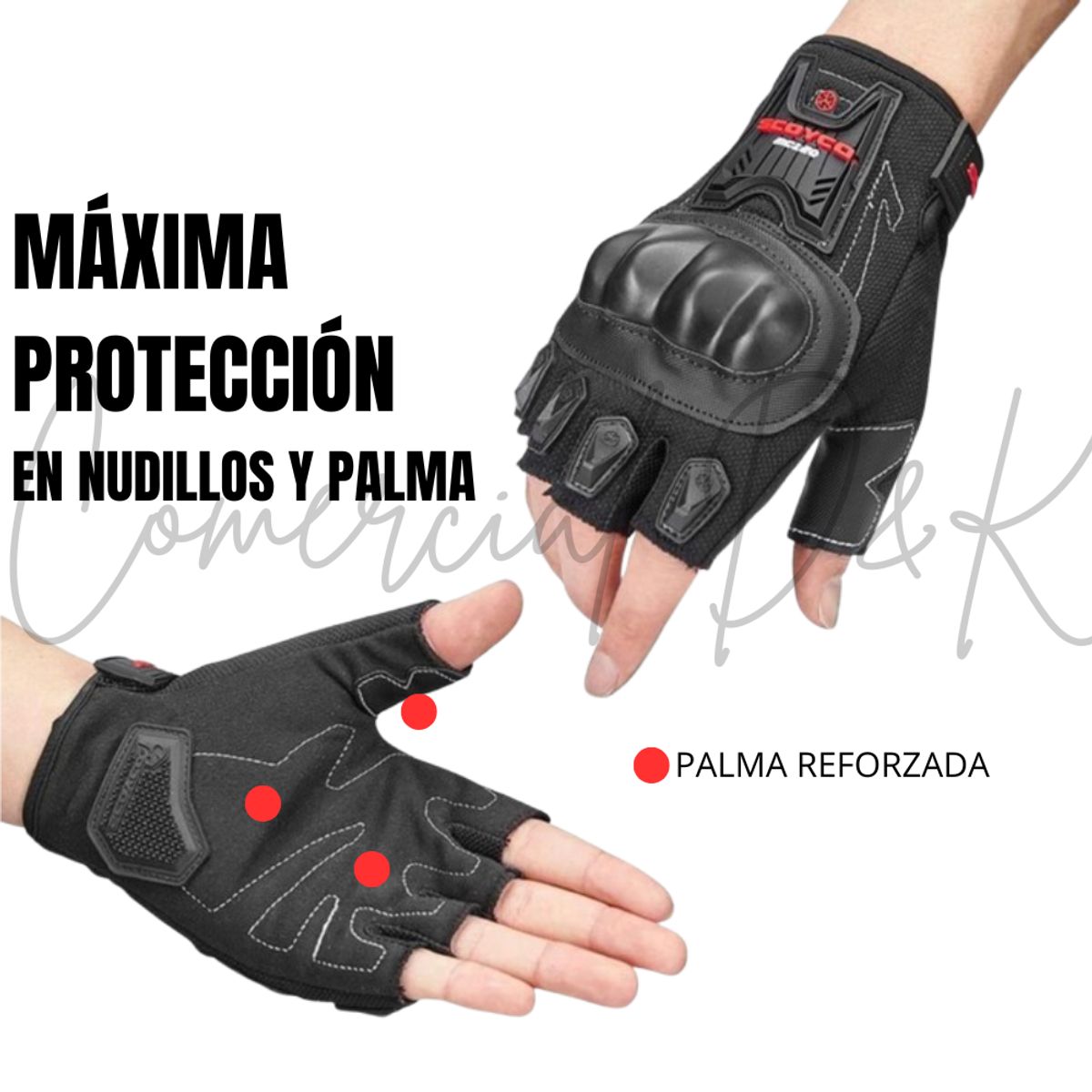 SCOYCO - GUANTE SCOYCO MC12D TALLA L MOTO-CICLISMO
