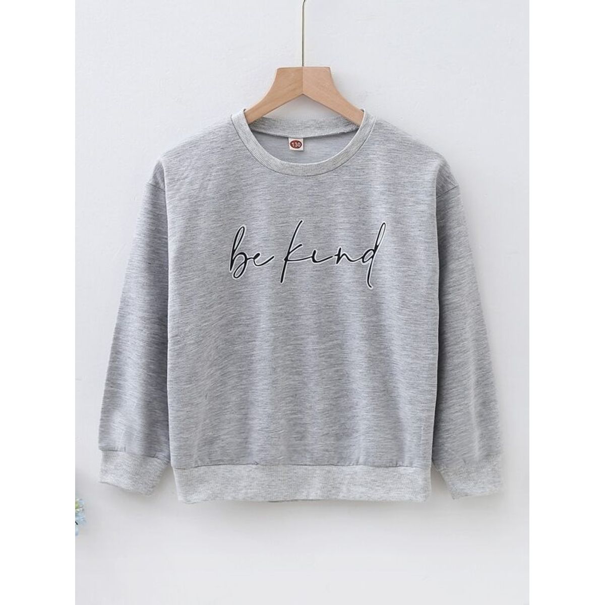 TAIS PRINCESS - Tais Princess Polera niñas con estampado de slogan de hombros caídos