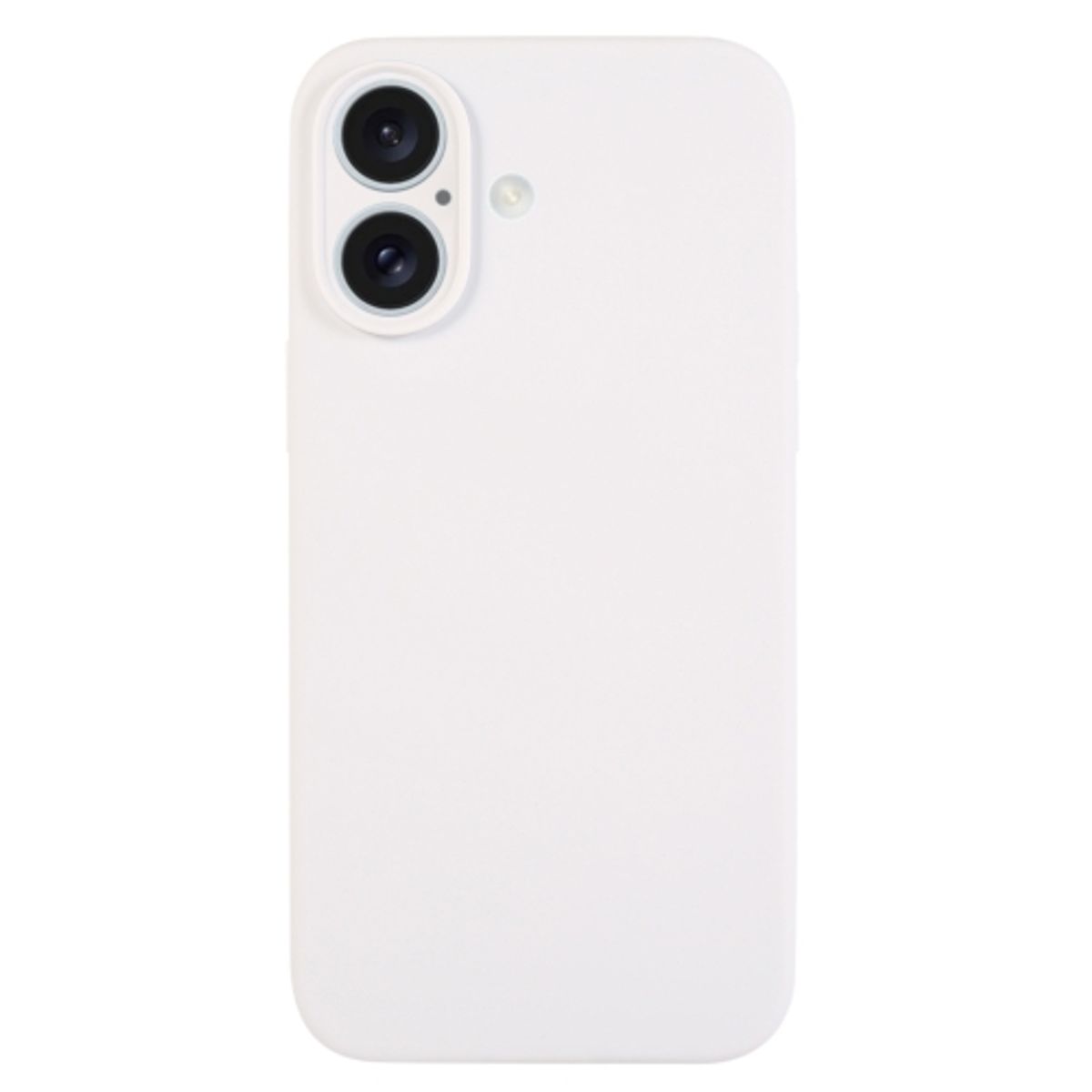GENERICO - CASE DE SILICONA PARA IPHONE 16 BLANCO