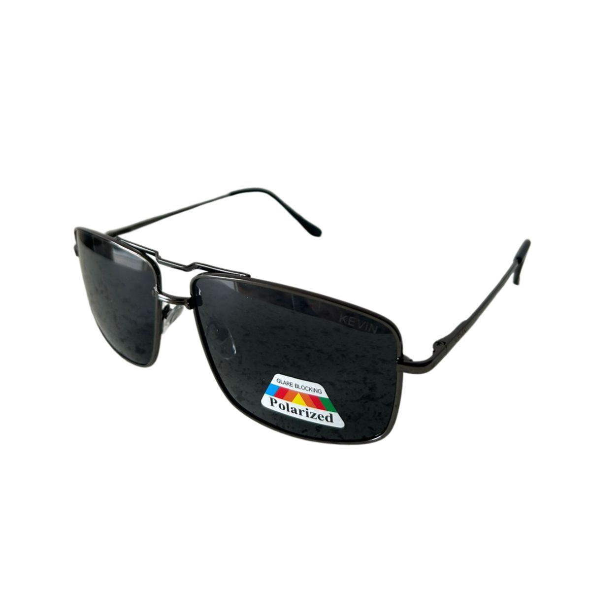KAST PE - Lentes de Sol Kevin negro para Hombre + estuche