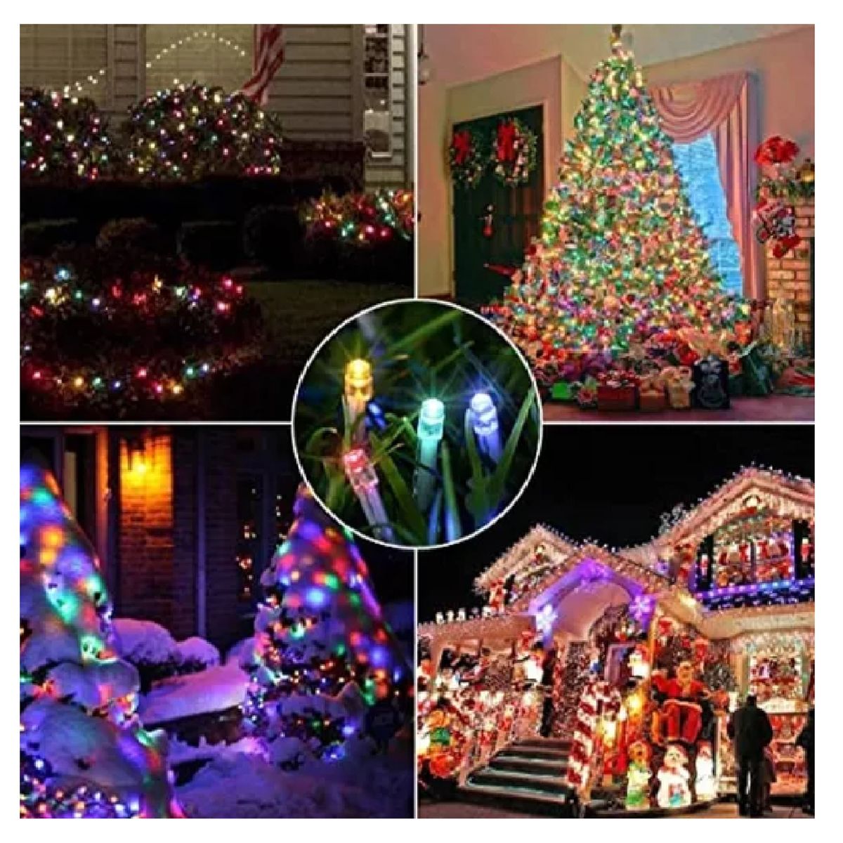 GENERICO - 100 Luces Navideñas Led 10m Multicolor