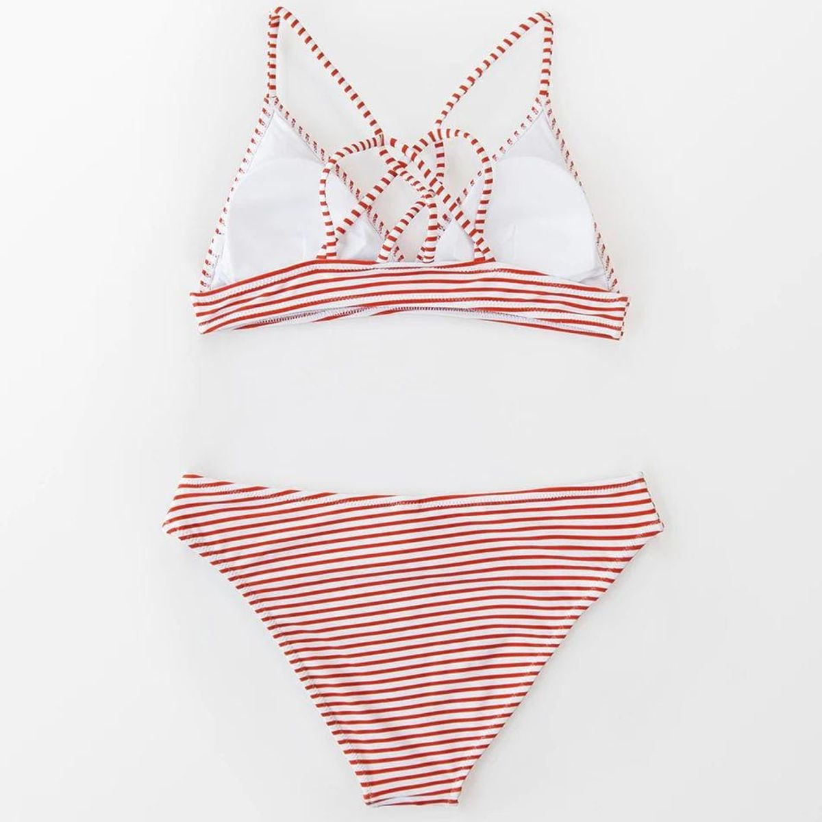 OEM - ROPA DE BAÑO BIKINI MARCA CUPSHE LINEAS 2 PIEZAS