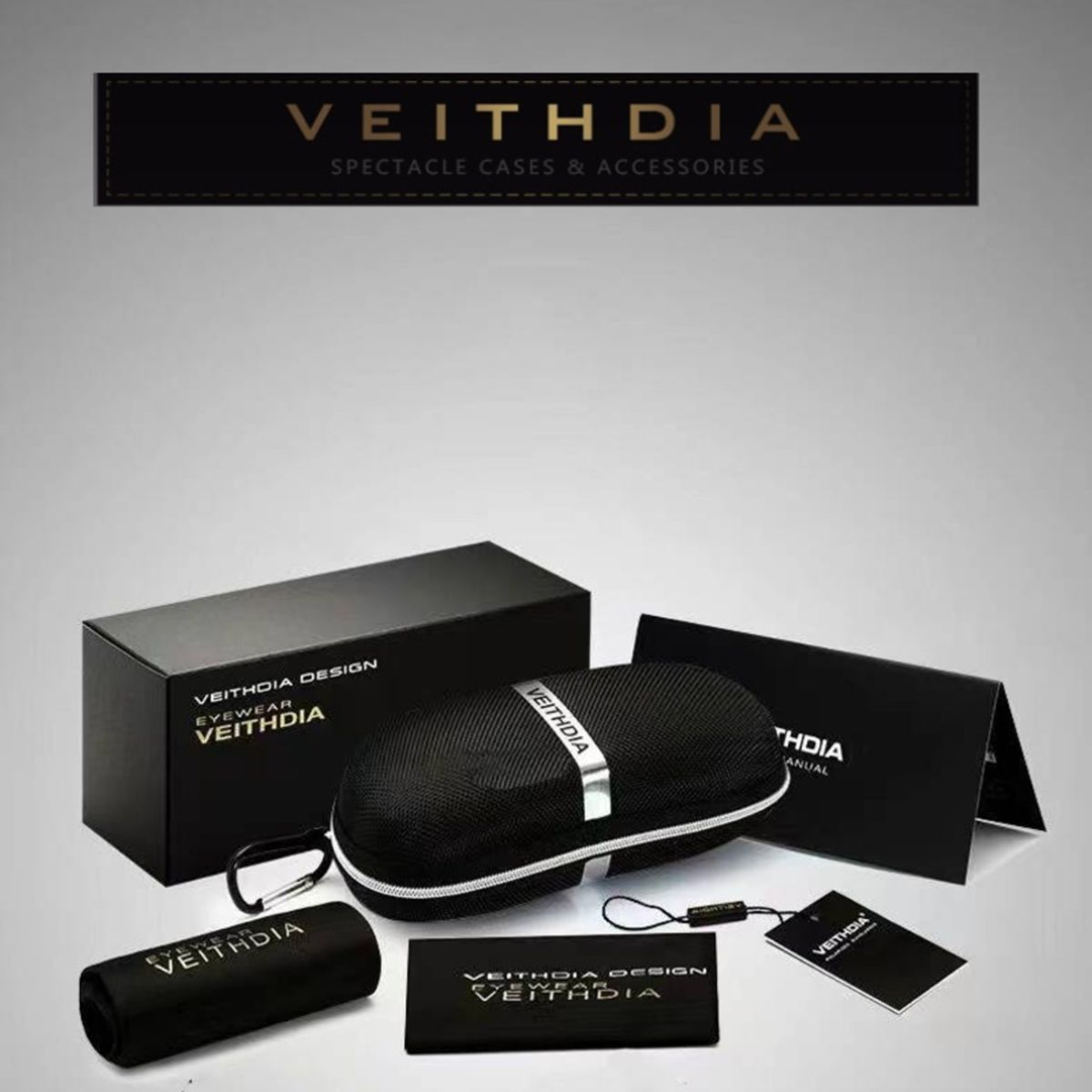 VEITHDIA - Lentes de Sol VEITHDIA Retro - Polarizados - UV400