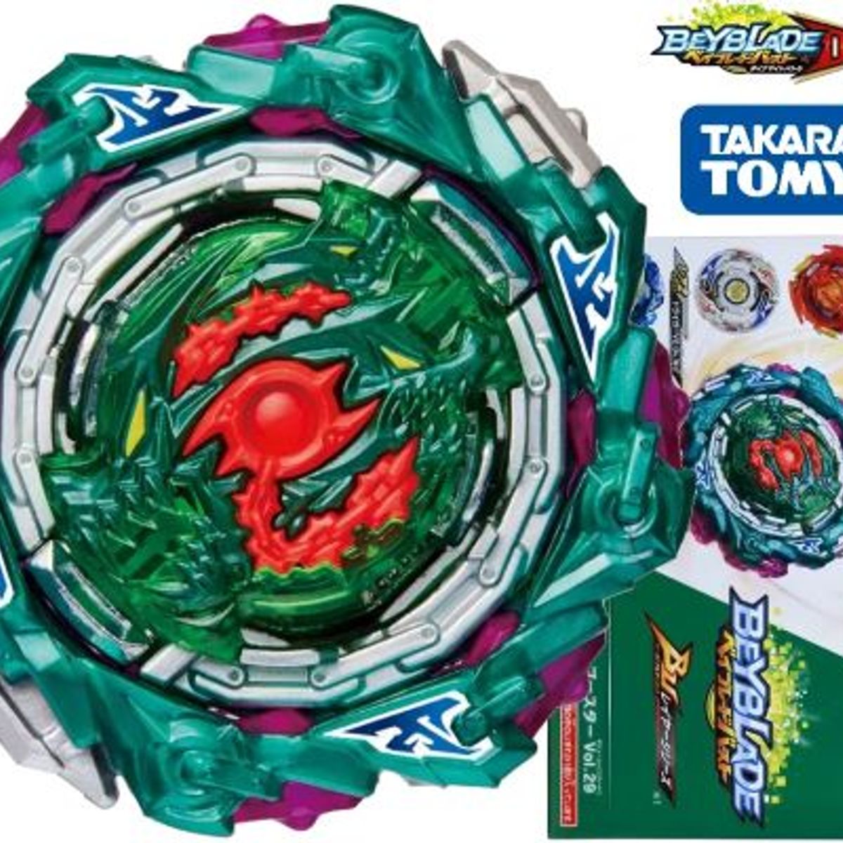 TAKARA TOMY - BEYBLADE BURST B-198-01 CHAIN KERBEUS CONFIRMADO VOLUMEN 29