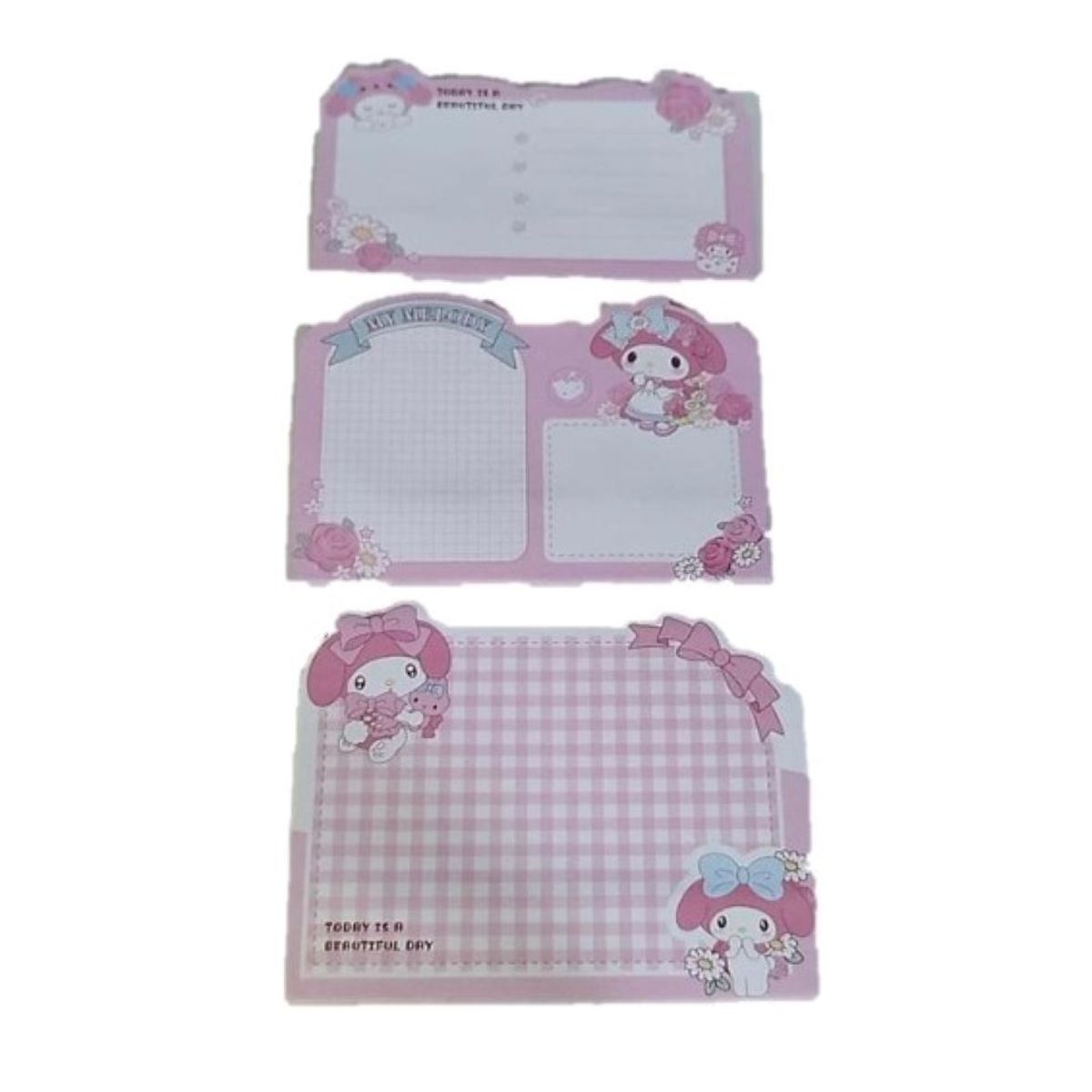 SANRIO - HOJAS DE NOTAS MELODY