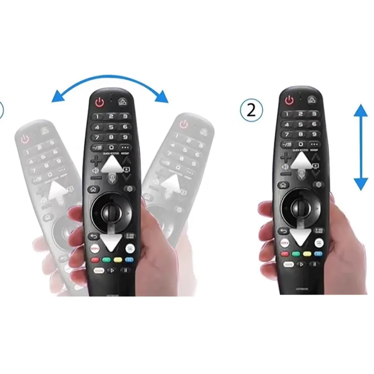 GENERICO - Control Magic genérico para Mr19 con Puntero y Voz LG Webos 2019