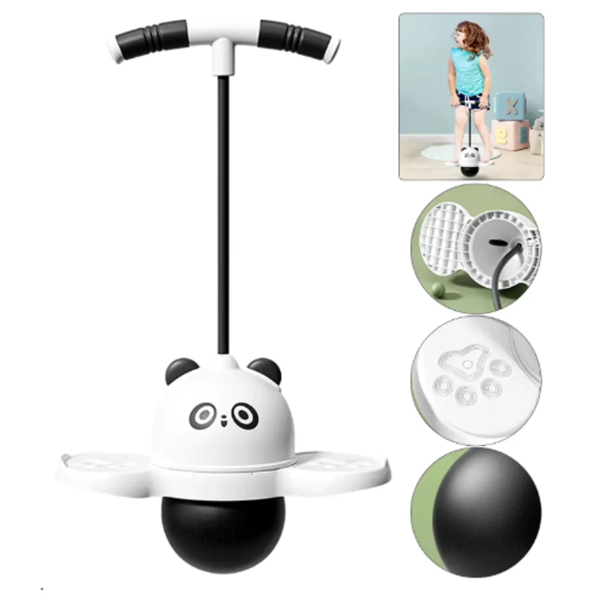 GENERICO - Jumping Saltarin Pelota Saltarina Luces Led