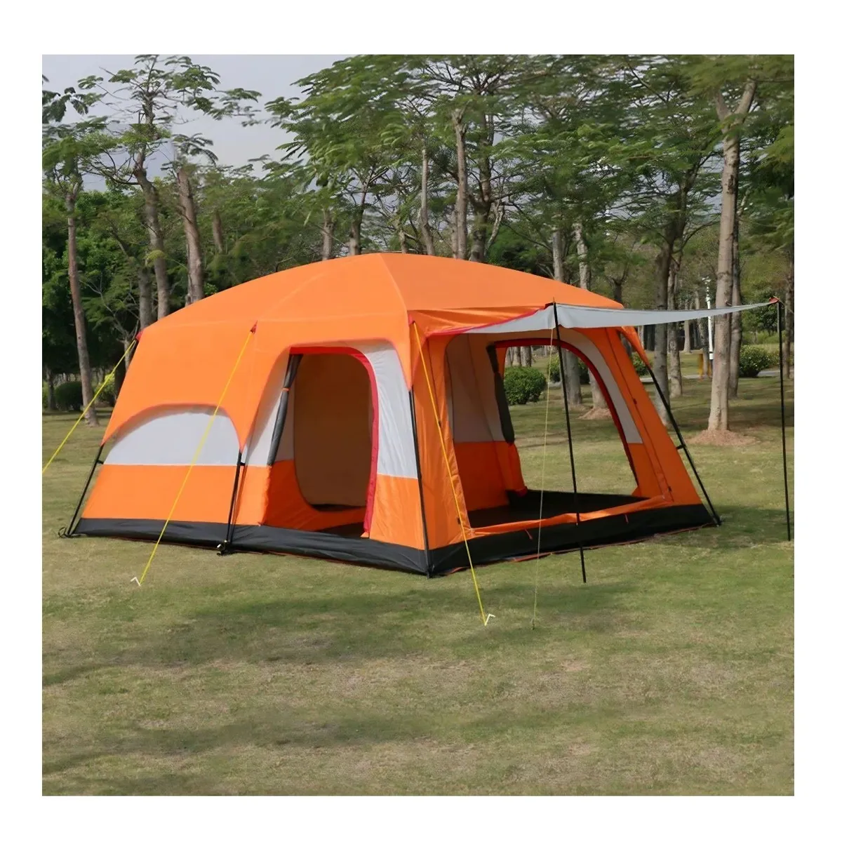 EVERBEST - Carpa Camping Familiar Multifuncional 8-12 Personas