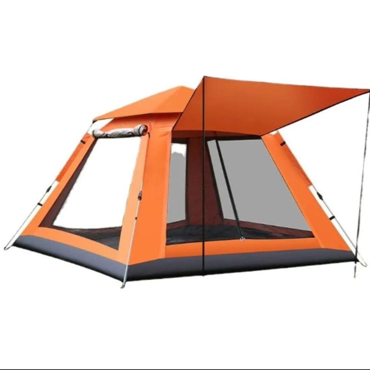 EVERBEST - Carpa Automática Impermeable 4 Personas - Naranja