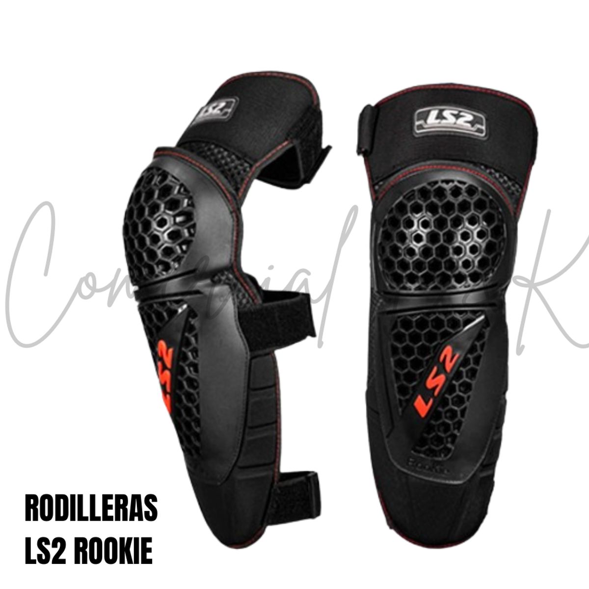 LS2 - RODILLERAS LS2 ROOKIE MOTO-CICLISMO