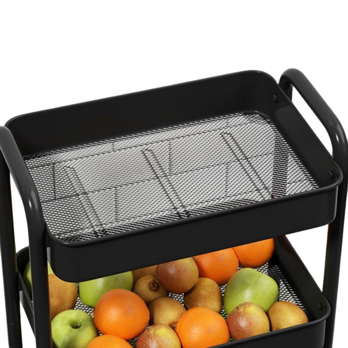 INSPIRA - Carrito de Almacenamiento Multiusos 4 Niveles con Ruedas