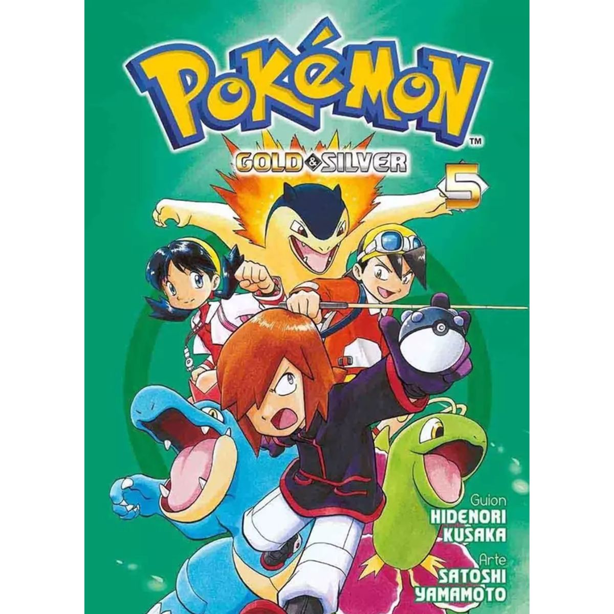 PANINI - Manga Pokemon Gold & Silver Tomo 5 Panini Mexico