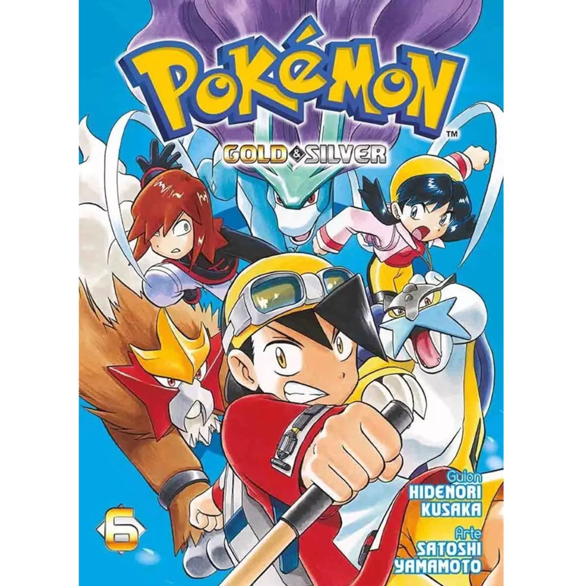 PANINI - Manga Pokemon Gold & Silver Tomo 6 Panini Mexico