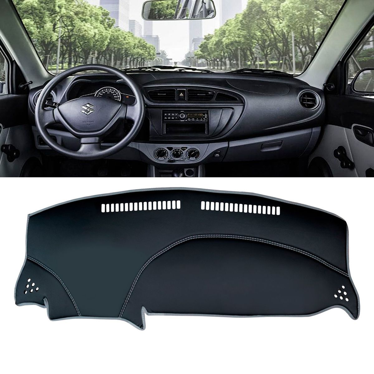 TECGO - PROTECTOR TAPETE DE TABLERO PARA SUZUKI ALTO 2022