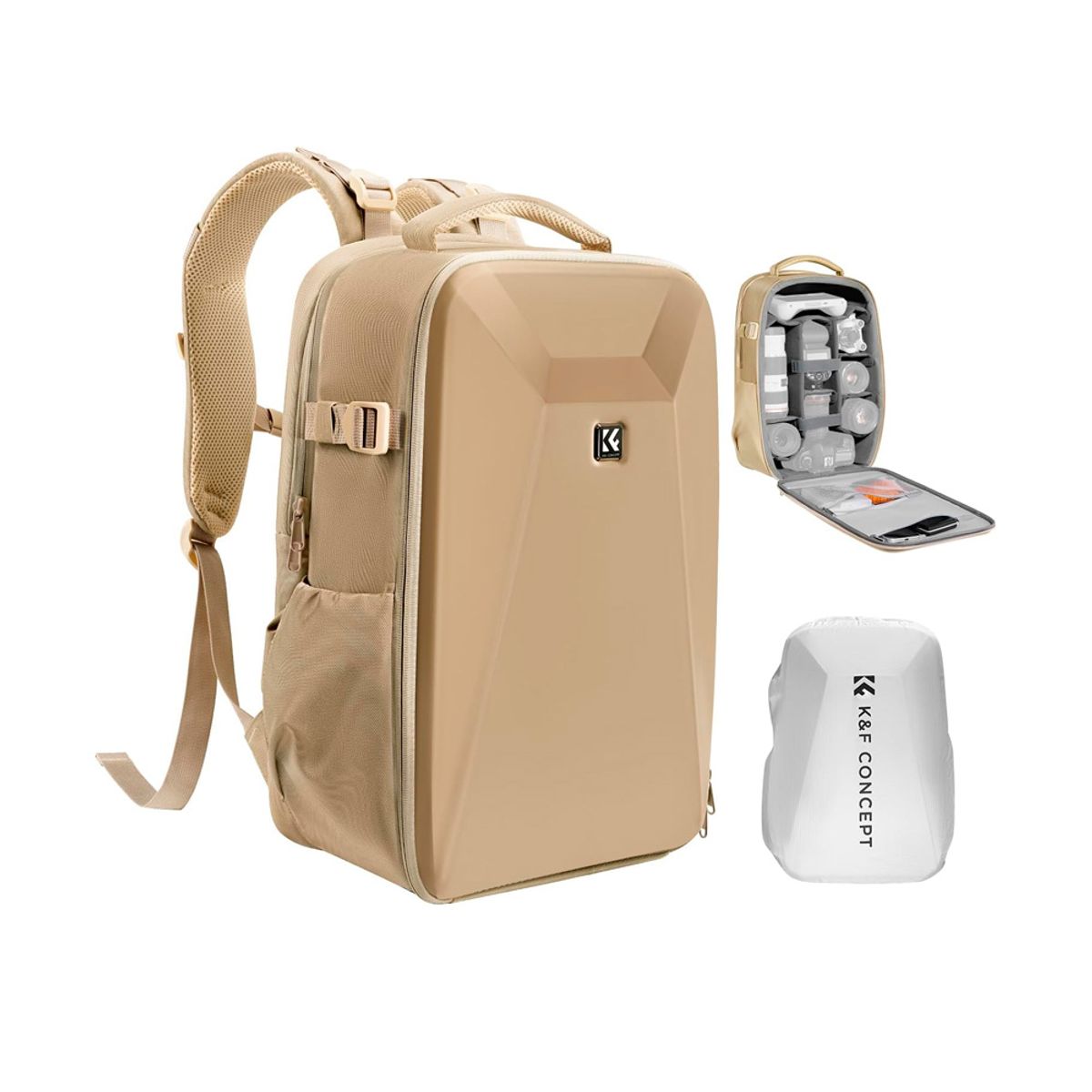 K&F CONCEPT - Mochila K&F Concept  KF13.134v1 Beige