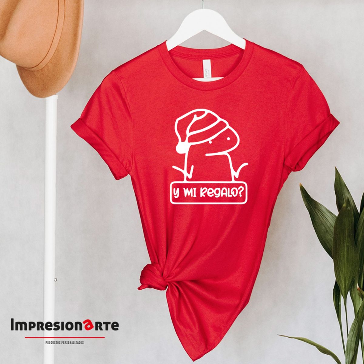 IMPRESIONARTE - Polo Y Mi Regalo 100% algodón manga corta
