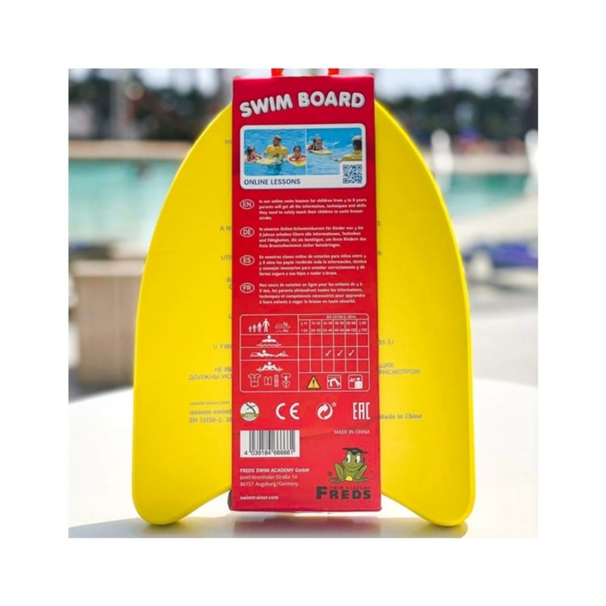 SWIMTRAINER - Tabla de Natación Infantil Fred’s Swim