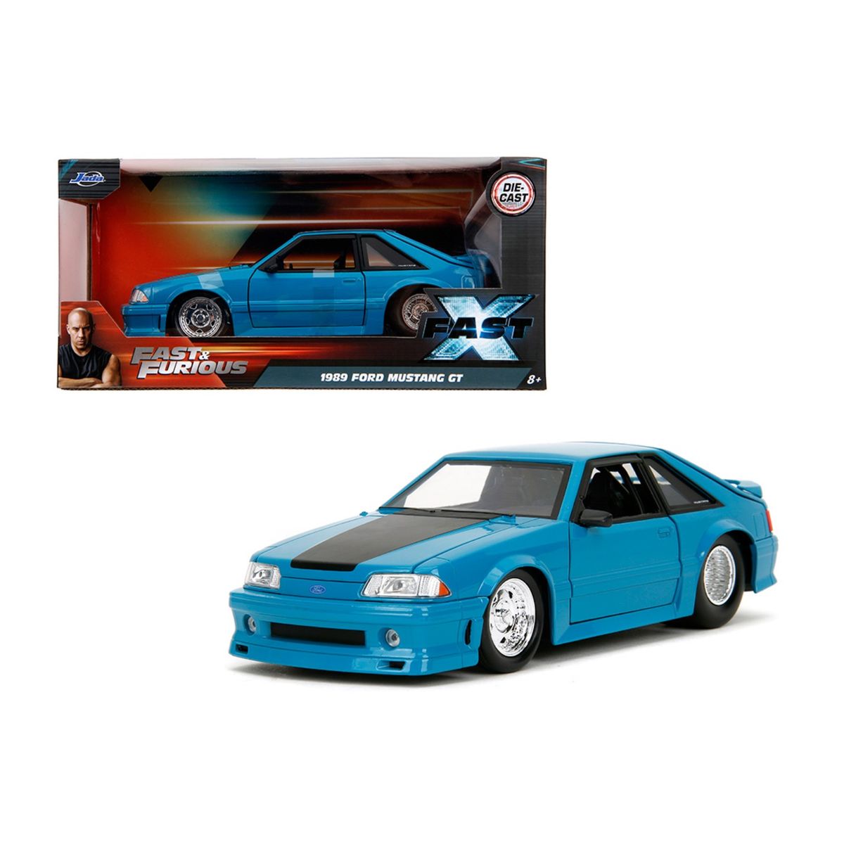 JADA TOYS - Auto Colección FORD MUSTANG RAPIDOS Y FURIOSOS Escala 1: 24