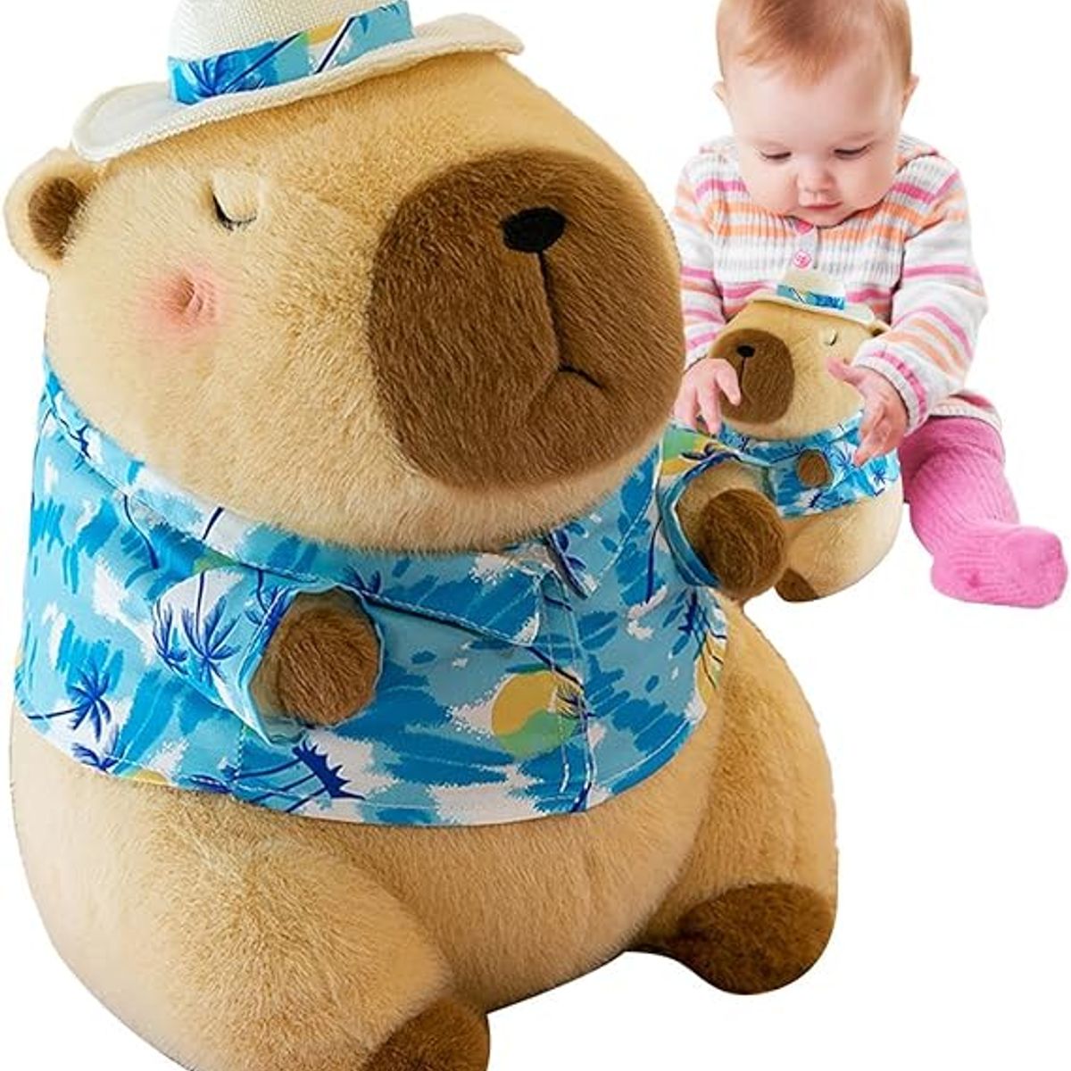 GENERICO - Peluche Capibara playero 30cm