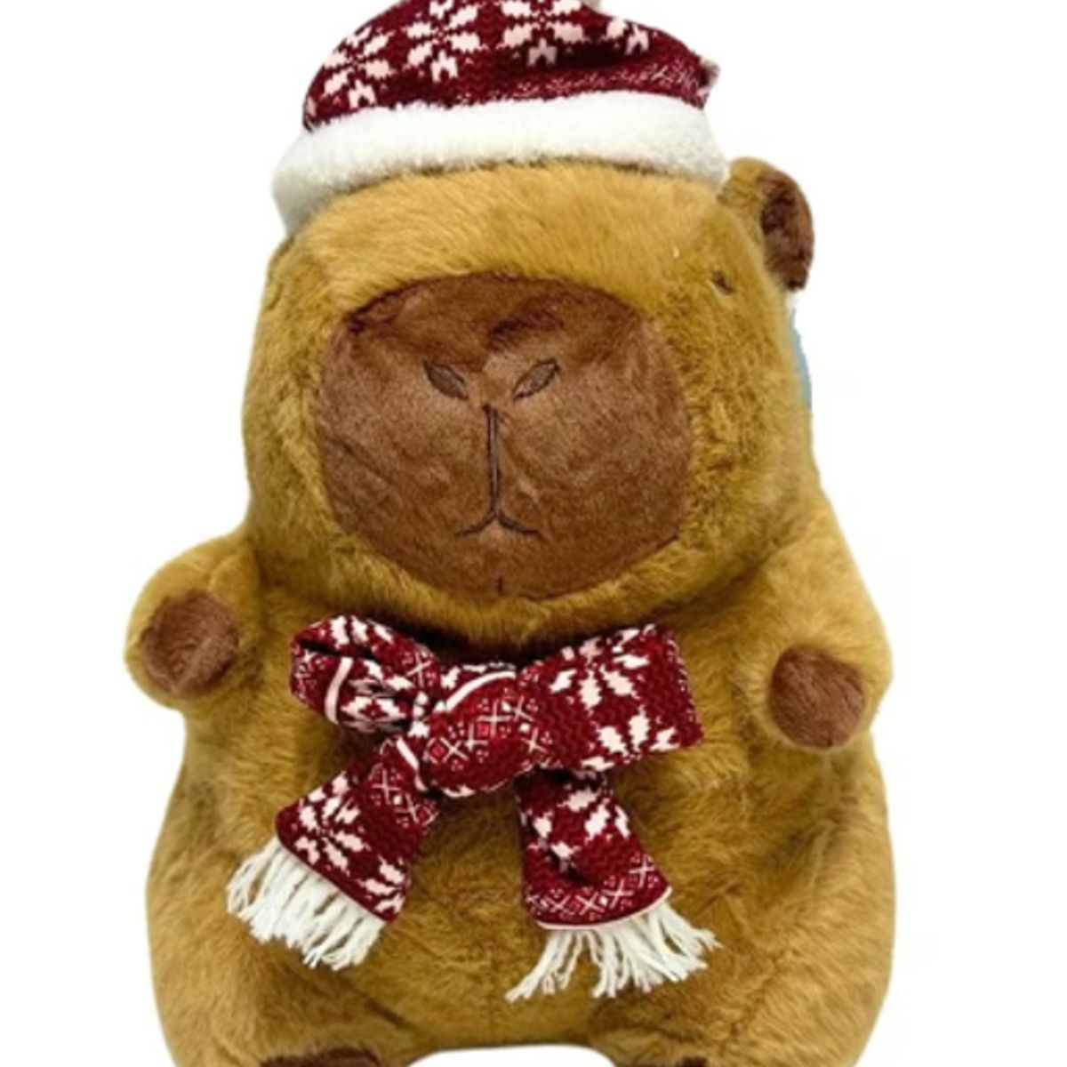 GENERICO - Peluche Capibara Navideño 30CM