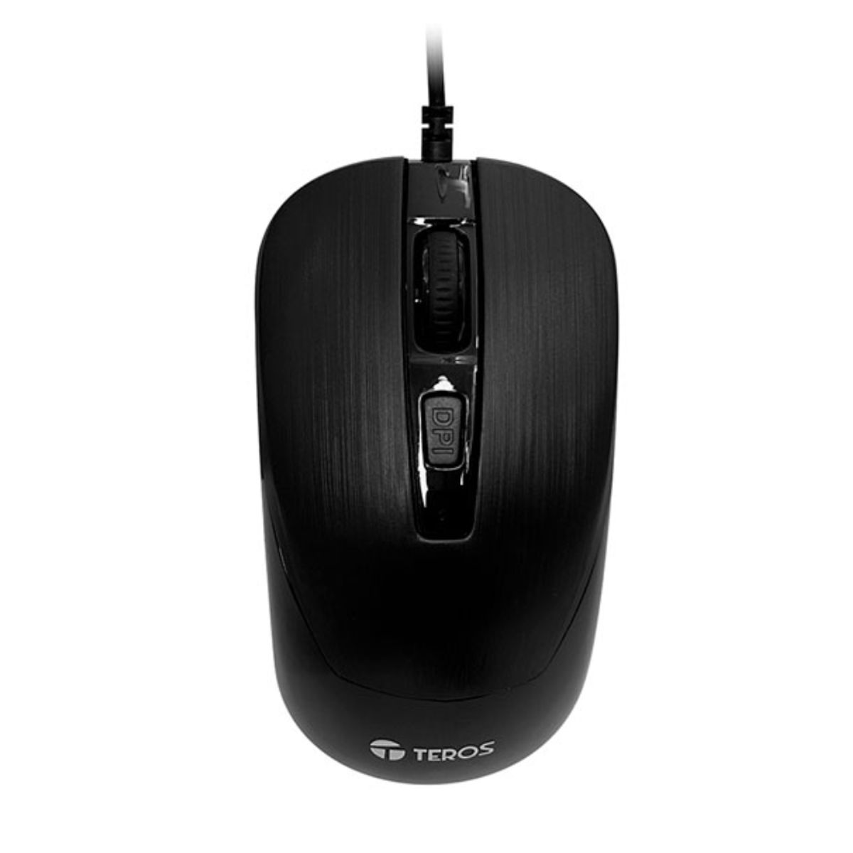 TEROS - MOUSE TEROS TE-5076N 1600DPIBUSB BLACK