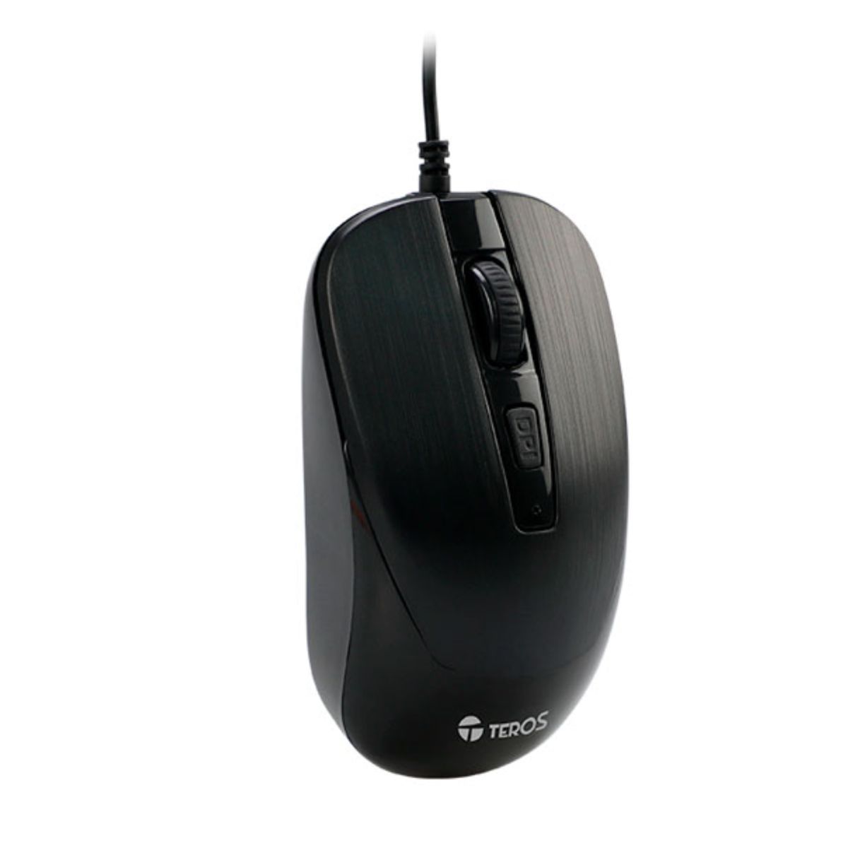 TEROS - MOUSE TEROS TE-5076N 1600DPIBUSB BLACK