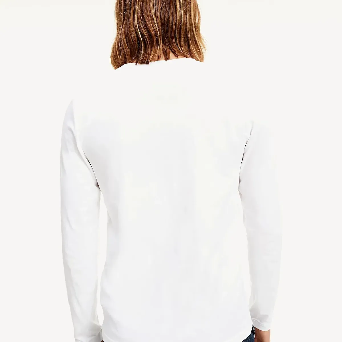 TOMMY HILFIGER - CAMISETA M/L STRETCH SLIM FIT LONG SLEEVE T TH