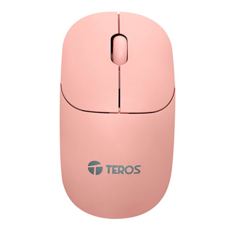 TEROS - MOUSE TEROS TE-1218S ROSA INALÁMBRICO