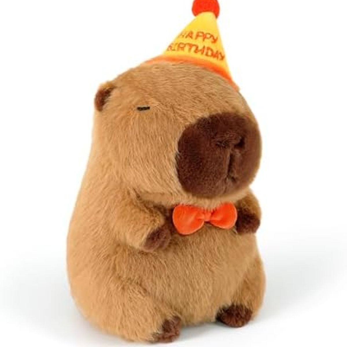 GENERICO - Peluche Capibara Happy Birthday 30CM