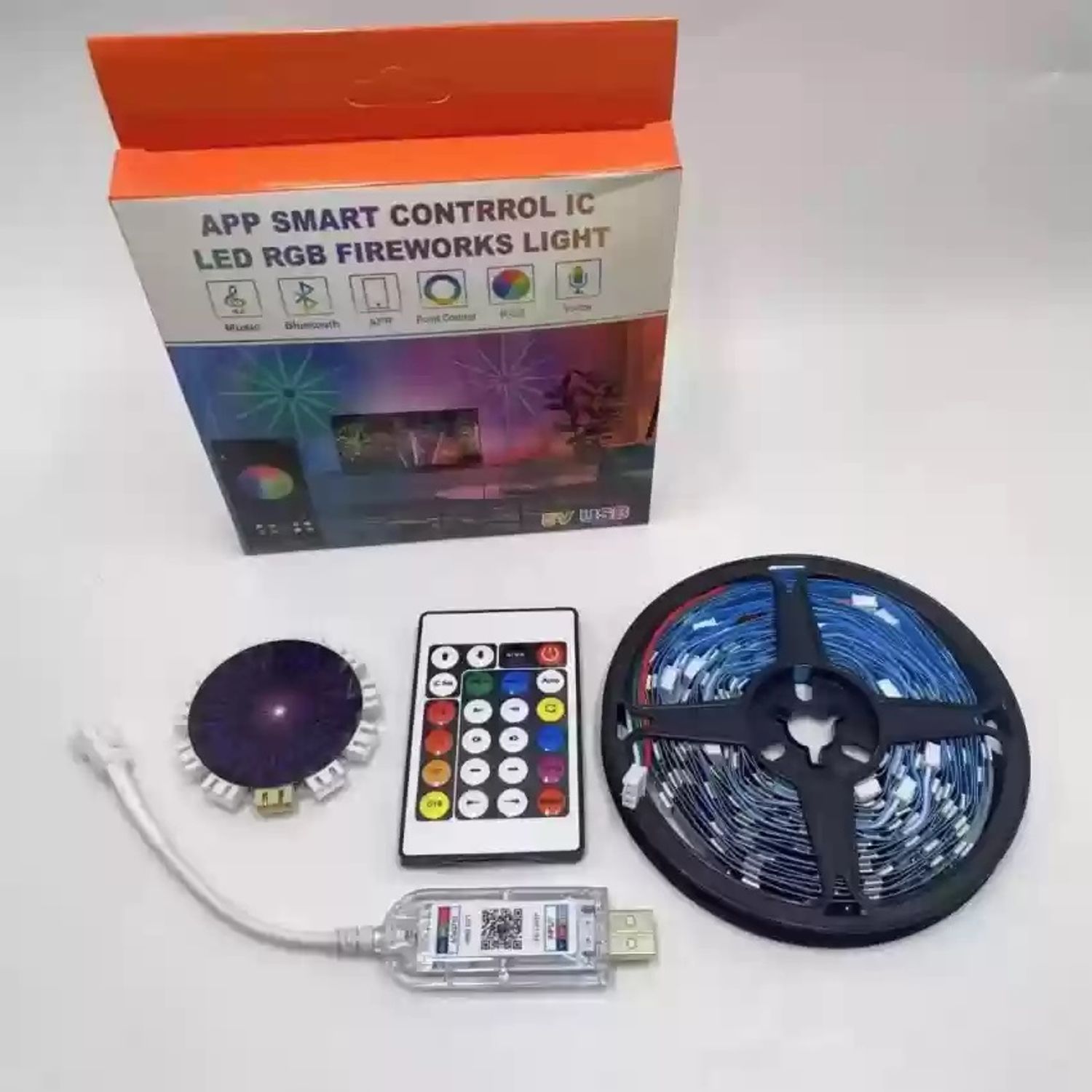 Luces Navidad Hadas Led Control Bluetooth Por App Celular GENERICO