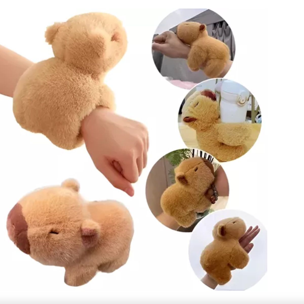 GENERICO - Peluche pulsera de Capibara