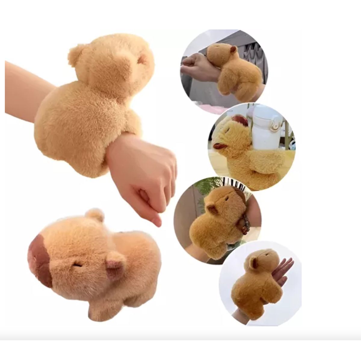 GENERICO - Peluche pulsera de Capibara